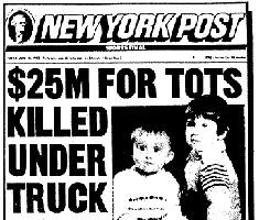 $25M for tots killed under truck