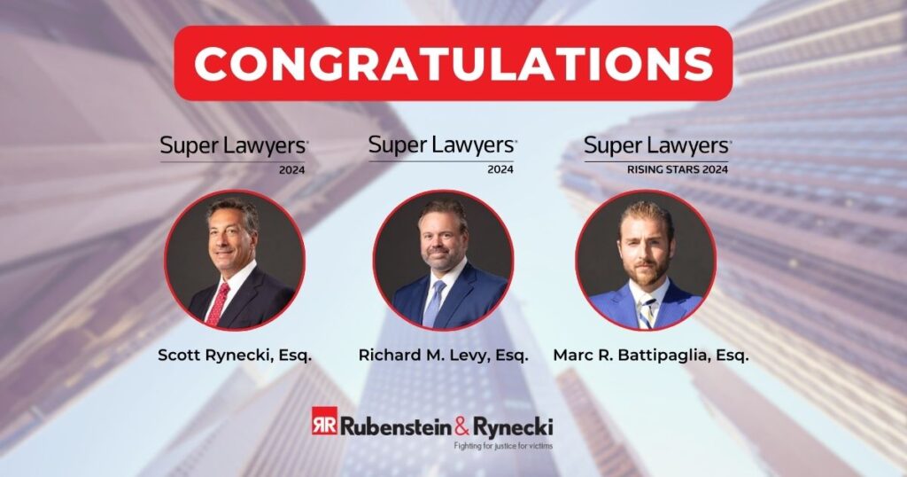 Rubenstein & Rynecki injury lawyers selected to 2024 Super Lawyers List